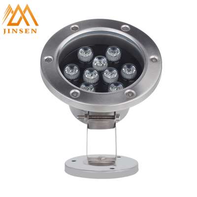 IP67 12v or 24v Stainless steel outdoor underwater light for swimming pool